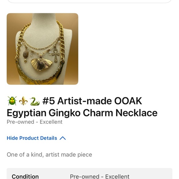 OOAK custom made necklace - Picture 1 of 2